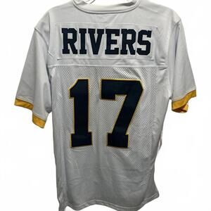 Athens 17 Rivers White Football Jersey Small